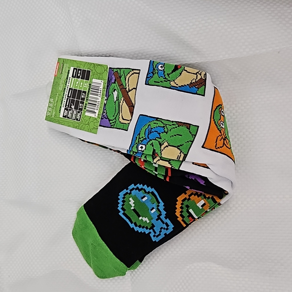 2 pack Teenage Ninja Turtles Socks